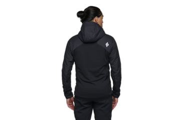 Image of Black Diamond First Light Hybrid Hoody - Men's, Black, Extra Large, AP7522650002XLG1