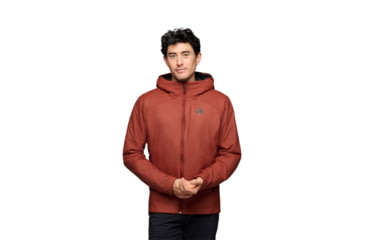 Image of Black Diamond First Light Hybrid Hoody - Men's, Iron Red, Large, AP7522656053LRG1