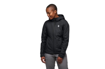 Image of Black Diamond First Light Hybrid Hoody - Womens, Black, Medium, AP7522660002MED1