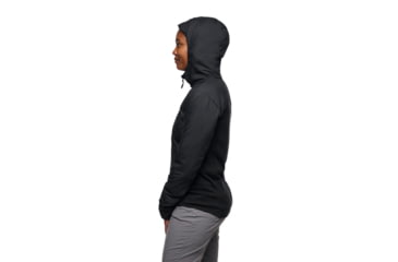 Image of Black Diamond First Light Hybrid Hoody - Womens, Black, Medium, AP7522660002MED1