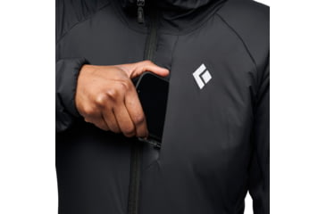 Image of Black Diamond First Light Hybrid Hoody - Womens, Black, Medium, AP7522660002MED1