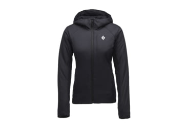 Image of Black Diamond First Light Hybrid Hoody - Womens, Black, Medium, AP7522660002MED1