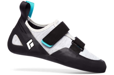 Image of Black Diamond Momentum Climbing Shoes - Womens, Black/Alloy, 8.5, BD57010693090851