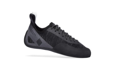 Image of Black Diamond Momentum Lace Climbing Shoes - Mens, Black/Anthracite, 8 US, BD57010391180801
