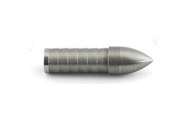 Image of Black Eagle Arrows Challenger &amp; PS23 Glue-In Adjustable Weight Target Point - 100 - Dozen, Silver, 100 grains CHAL-PS23-ADJ-PT-100-0001