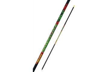 Image of Black Eagle Arrows Zombie Slayer Shafts - .003in Dozen - 600, Black, Green, Red, 600 Spine Zomb-Shafts-0008