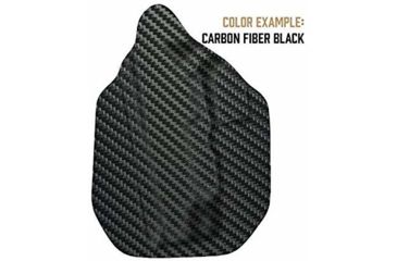 Image of Black Rhino Concealment Concealed Carry IWB Holster System / Glock, Model Glock 20/21, Left Handed Shooter, Cant 0 Degrees, Carbon Fiber Black, 191204379631