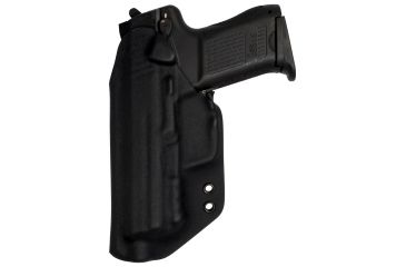 Image of Black Rhino Concealment Concealed Carry IWB Holster System / Glock, Model Glock 20/21, Left Handed Shooter, Cant 10 Degrees, Black, 191204379815