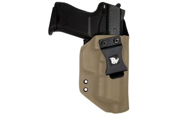 Image of Black Rhino Concealment Concealed Carry IWB Holster System / Glock, Model Glock 20/21, Left Handed Shooter, Cant 0 Degrees, Desert Tan, 191204379662