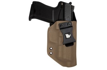 Image of Black Rhino Concealment Concealed Carry IWB Holster System / Glock, Model Glock 20/21, Left Handed Shooter, Cant 0 Degrees, Flat Dark Earth, 191204379686