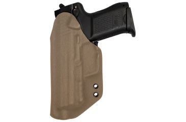 Image of Black Rhino Concealment Concealed Carry IWB Holster System / Glock, Model Glock 20/21, Left Handed Shooter, Cant 0 Degrees, Flat Dark Earth, 191204379686