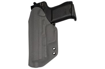 Image of Black Rhino Concealment Concealed Carry IWB Holster System / Glock, Model Glock 20/21, Left Handed Shooter, Cant 0 Degrees, Storm Gray, 191204379792