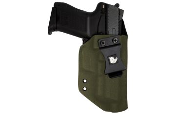 Image of Black Rhino Concealment Concealed Carry IWB Holster System / Glock, Model Glock 20/21, Left Handed Shooter, Cant 0 Degrees, Olive Drab, 191204379785