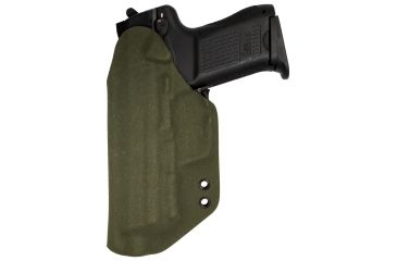 Image of Black Rhino Concealment Concealed Carry IWB Holster System / Glock, Model Glock 20/21, Left Handed Shooter, Cant 0 Degrees, Olive Drab, 191204379785