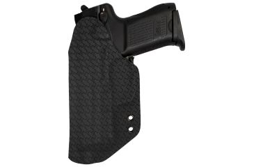 Image of Black Rhino Concealment Concealed Carry IWB Holster System / Glock, Model Glock 20/21, Left Handed Shooter, Cant 0 Degrees, Basketweave, 191204289046