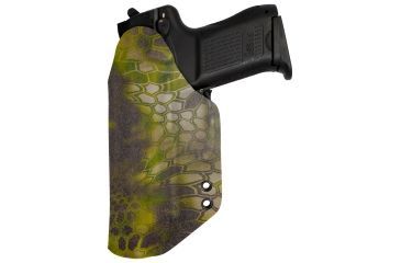 Image of Black Rhino Concealment Concealed Carry IWB Holster System / Glock, Model Glock 20/21, Left Handed Shooter, Cant 0 Degrees, Kryptek Mandrake, 191204379716