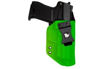 Image of Black Rhino Concealment Concealed Carry IWB Holster System / Glock, Model Glock 20/21, Left Handed Shooter, Cant 0 Degrees, Zombie Green, 191204289084