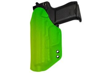 Image of Black Rhino Concealment Concealed Carry IWB Holster System / Glock, Model Glock 20/21, Left Handed Shooter, Cant 0 Degrees, Zombie Green, 191204289084