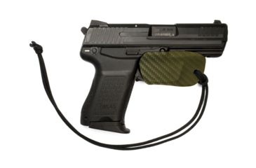 Image of Black Rhino Concealment Trigger Guard Holster / S&amp;W, Model S&amp;W .380 w/ Laser, Carbon Fiber OD Green, 191204846492