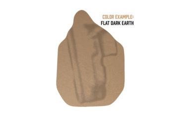 Image of Black Rhino Concealment Trigger Guard Holster / S&amp;W, Model S&amp;W .380 w/ Laser, Flat Dark Earth, 191204846522