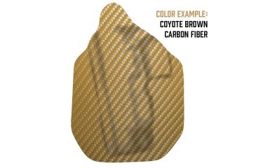 Image of Black Rhino Concealment Concealed Carry IWB Holster System / Glock, Model Glock 20/21, Left Handed Shooter, Cant 0 Degrees, Carbon Fiber Coyote Brown, 191204289053