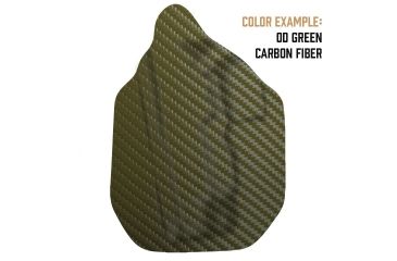 Image of Black Rhino Concealment Concealed Carry IWB Holster System / Glock, Model Glock 20/21, Left Handed Shooter, Cant 0 Degrees, Carbon Fiber OD Green, 191204289060