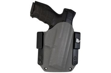 Image of Black Rhino Concealment Tactical Carrier OWB Holster System w/ Light Holster - Springfield Armory, Model Springfield Armory XD .45 5in, Left Handed Shooter, Cant 0 Degrees, Storm Gray, 191204832129