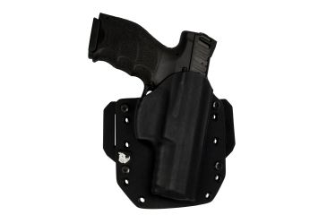 Image of Black Rhino Concealment Tactical Carrier OWB Holster System w/ Light Holster - Springfield Armory, Model Springfield Armory XD .45 5in, Left Handed Shooter, Cant 0 Degrees, Black, 191204831924