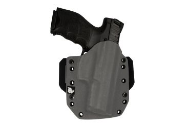 Image of Black Rhino Concealment Tactical Carrier OWB Holster System w/ Light Holster - Springfield Armory, Model Springfield Armory XD .45 5in, Left Handed Shooter, Cant 0 Degrees, Storm Gray, 191204832129