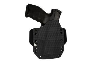 Image of Black Rhino Concealment Tactical Carry Holster System w/ Light Holster - Glock, Model Glock 29/30 Gen 4, Left Handed Shooter, Cant 0 Degrees, Basketweave, 191204341157
