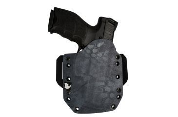 Image of Black Rhino Concealment Tactical Carrier OWB Holster System w/ Light Holster - Springfield Armory, Model Springfield Armory XD .45 5in, LHded Shooter, Cant 0 Degrees, Kryptek Typhon, 191204832082