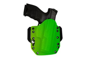 Image of Black Rhino Concealment Tactical Carry Holster System w/ Light Holster - Sphinx, Model Sphinx SDP Compact, Right Handed Shooter, Cant 15 Degrees, Zombie Green, 191204827583