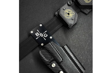 Image of Black Scorpion Outdoor Gear Springfield XD-M Elite 4.5 Pro Heavy Duty Competition Holster, Right, Black/Black, HCD1-USPSABS-XDM45-BKRH