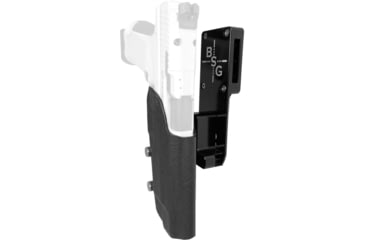 Image of Black Scorpion Outdoor Gear Canik METE SFX Pro Heavy Duty Competition Holster, Left, Black/Black, HCD1-USPSABS-CANIKSFXBKLH