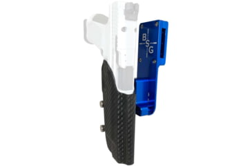 Image of Black Scorpion Outdoor Gear Canik TP9SFx Pro Heavy Duty Competition Holster, Left, Blue/Carbon Fiber, HCD3-USPSABS-TP9SFXCFLH