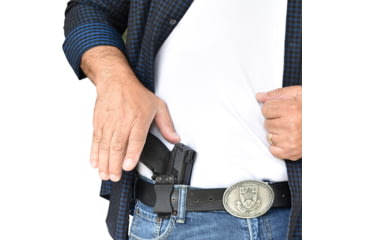Image of Black Scorpion Outdoor Gear CZ P-10 C IWB Kydex Holster, Right Hand, Carbon Fiber, HC11-IWB01-SCOSCZP10-CFRH