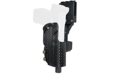 Image of Black Scorpion Outdoor Gear FNH 509 Compact/Midsize Pro Competition Holster, Left Hand, Carbon Fiber, HC04-USPSA-FN509CFLH