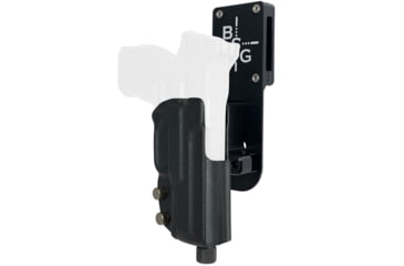 Image of Black Scorpion Outdoor Gear FNH 509 Compact/Midsize Pro Heavy Duty Competition Holster, Right Hand, Black Shell / Black, HCD1-USPSABS-FN509BKRH