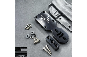 Image of Black Scorpion Outdoor Gear Pro Heavy Duty Competition Kydex OWB Holster, Canik SFx Rival, Right Hand, Black Shell Carbon Fiber, HCD1-USPSABS-SFXRIVALCFRH