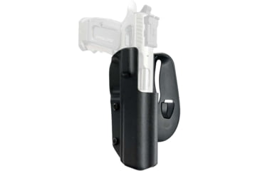Image of Black Scorpion Outdoor Gear SAR K-12 Sport OWB Kydex Paddle Holster, Right, Black, HC03-PADDLE-SARK12-BKRH