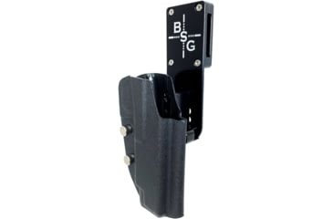 Image of Black Scorpion Outdoor Gear Sig Sauer P320 Compact Pro Heavy Duty Competition Holster, Right Hand, Black Shell / Black, HCD1-USPSABS-P3204BKRH