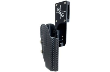 Image of Black Scorpion Outdoor Gear Smith &amp; Wesson M&amp;P9, M&amp;P40 M2.0 5in Pro Heavy Duty Competition Holster, Right Hand, Black Shell / Carbon Fiber, HCD1-USPSABS-MP5CFRH