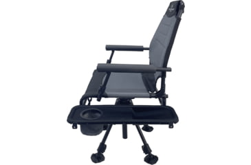 Image of BLACK SIERRA EQUIPMENT Heated HI-LINE Swivel Chair, Gray, HCH-032H-GRY-BSE