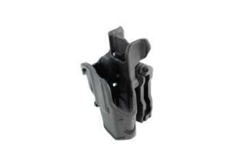 Image of Blackhawk 410713BKR T-Series L2C Black Matte Polymer OWB Springfield Hellcat Rig 410777BKR