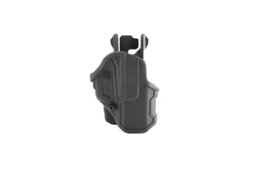 Image of Blackhawk 410713BKR T-Series L2C Black Matte Polymer OWB Springfield Hellcat Rig 410777BKR