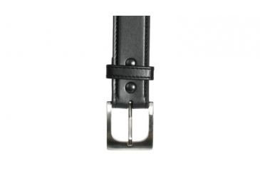 Image of BlackHawk 4113 CQC Pistol Belt, Black, 28in waist, Carbon Fiber Finish, Brushed Nickel Buckle 411328CBK