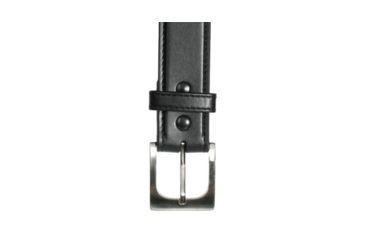 Image of BlackHawk 4113 CQC Pistol Belt, Black, 30in waist, Carbon Fiber Finish, Brushed Nickel Buckle 411330CBK