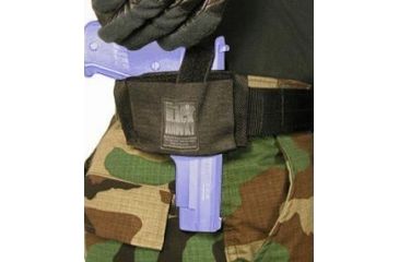Image of BlackHawk Ambidextrous Flat Belt Holster Black 40FB02BK
