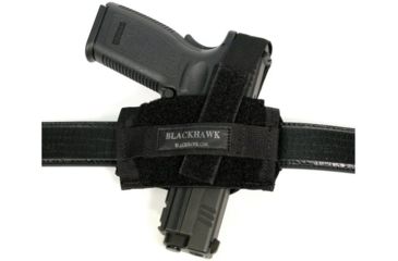 Image of BlackHawk Ambidextrous Flat Belt Holster Black 40FB02BK