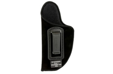Image of BLACKHAWK Inside the Pant Holster, Size 1, Fits Medium Automatic Pistol With 3-4 Barrel, Left Hand, Black 73IP01BK-LA